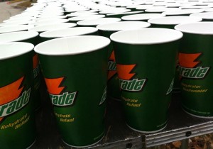 Aid station for race